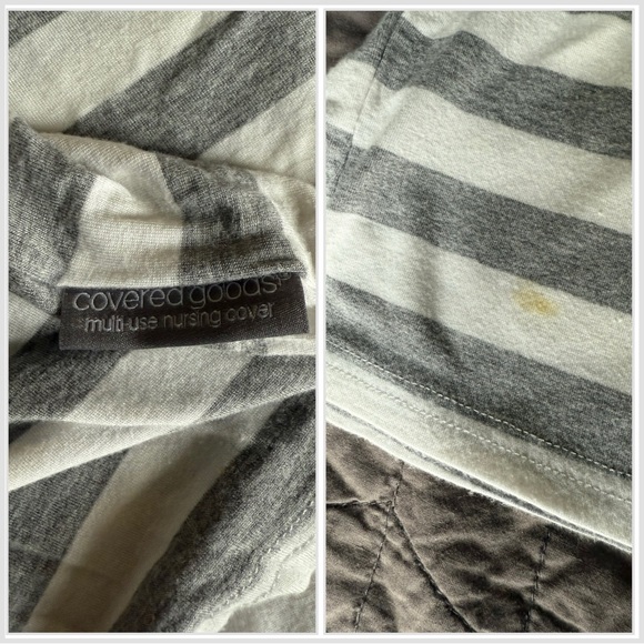 BUNDLE - lot of 5 nursing bamboo breastfeeding covers + bonus breast pads - Picture 6 of 16